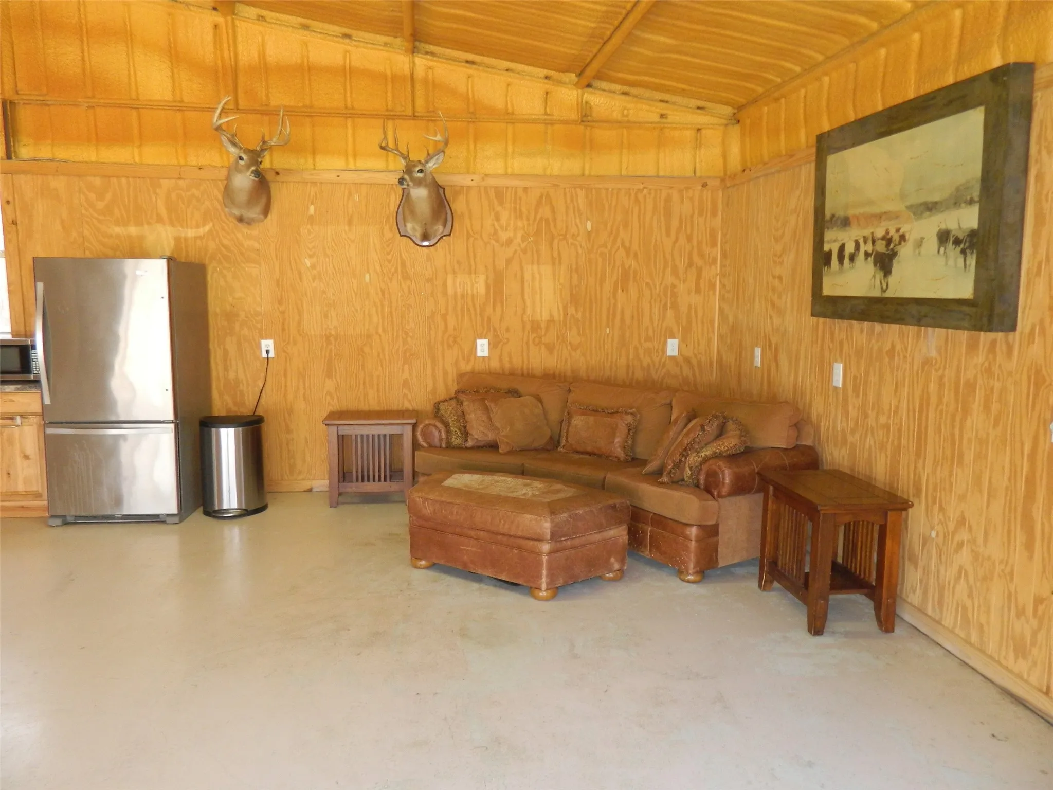 Relaxation and area to watch the big game