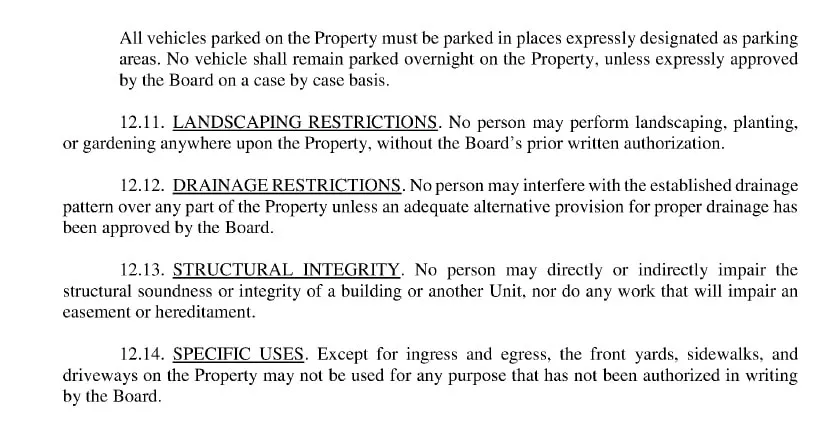 View of miscellaneous property collateral