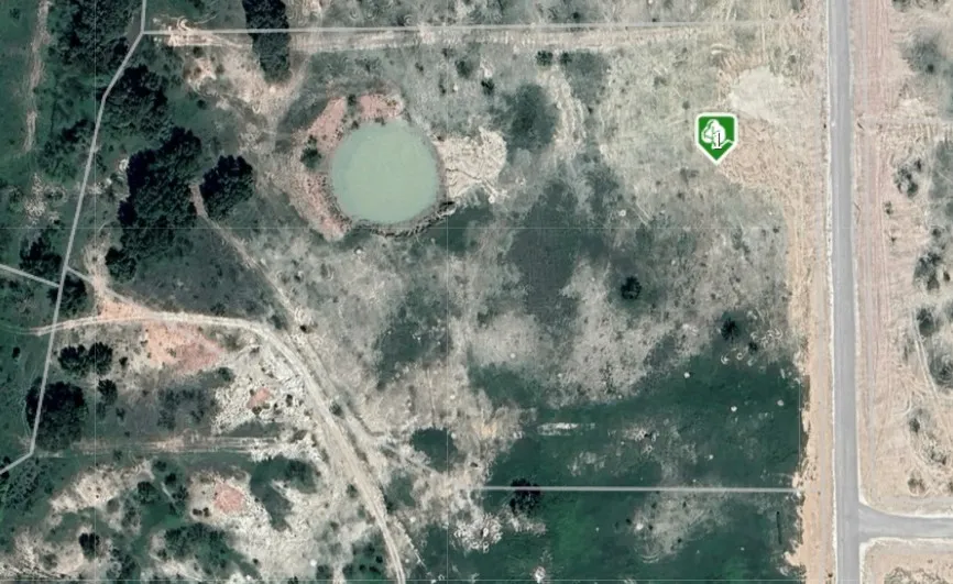 POND ON PROPERTY