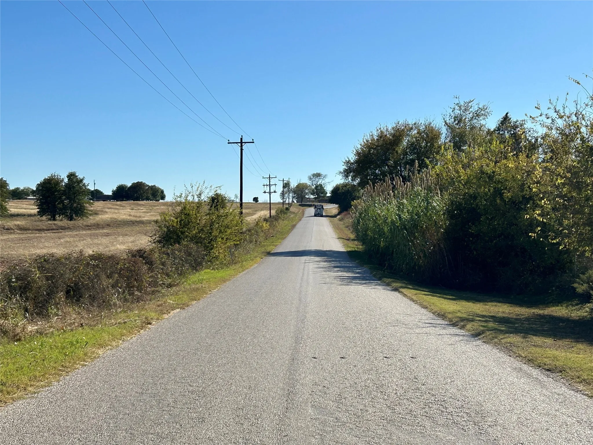 View down Cuba Road looking tothe south