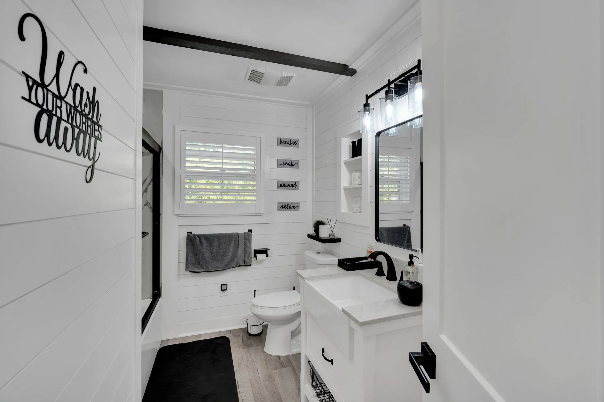 In hallway between Bedrooms 2 & 3