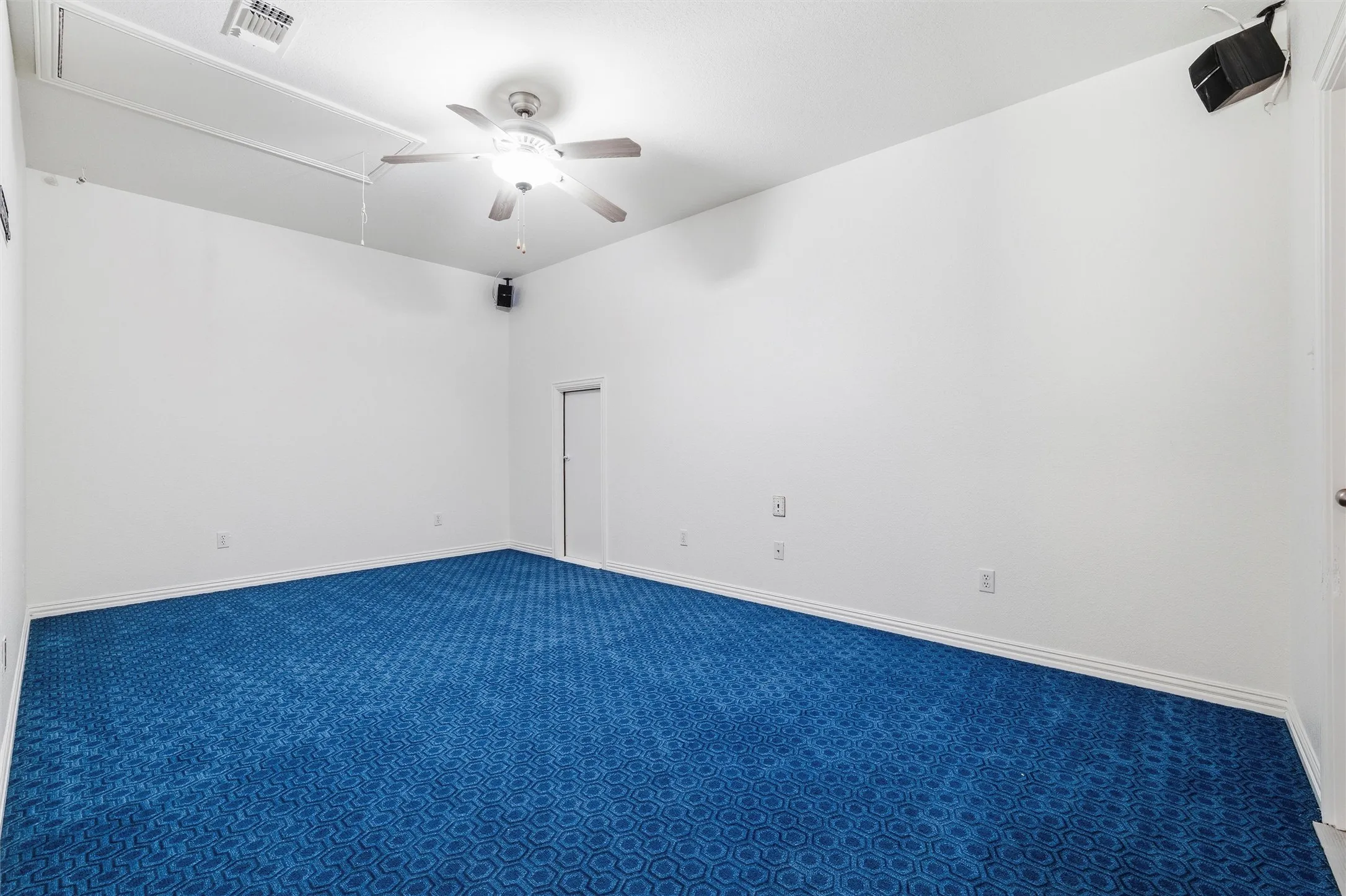 Upstairs multi-purpose media room
