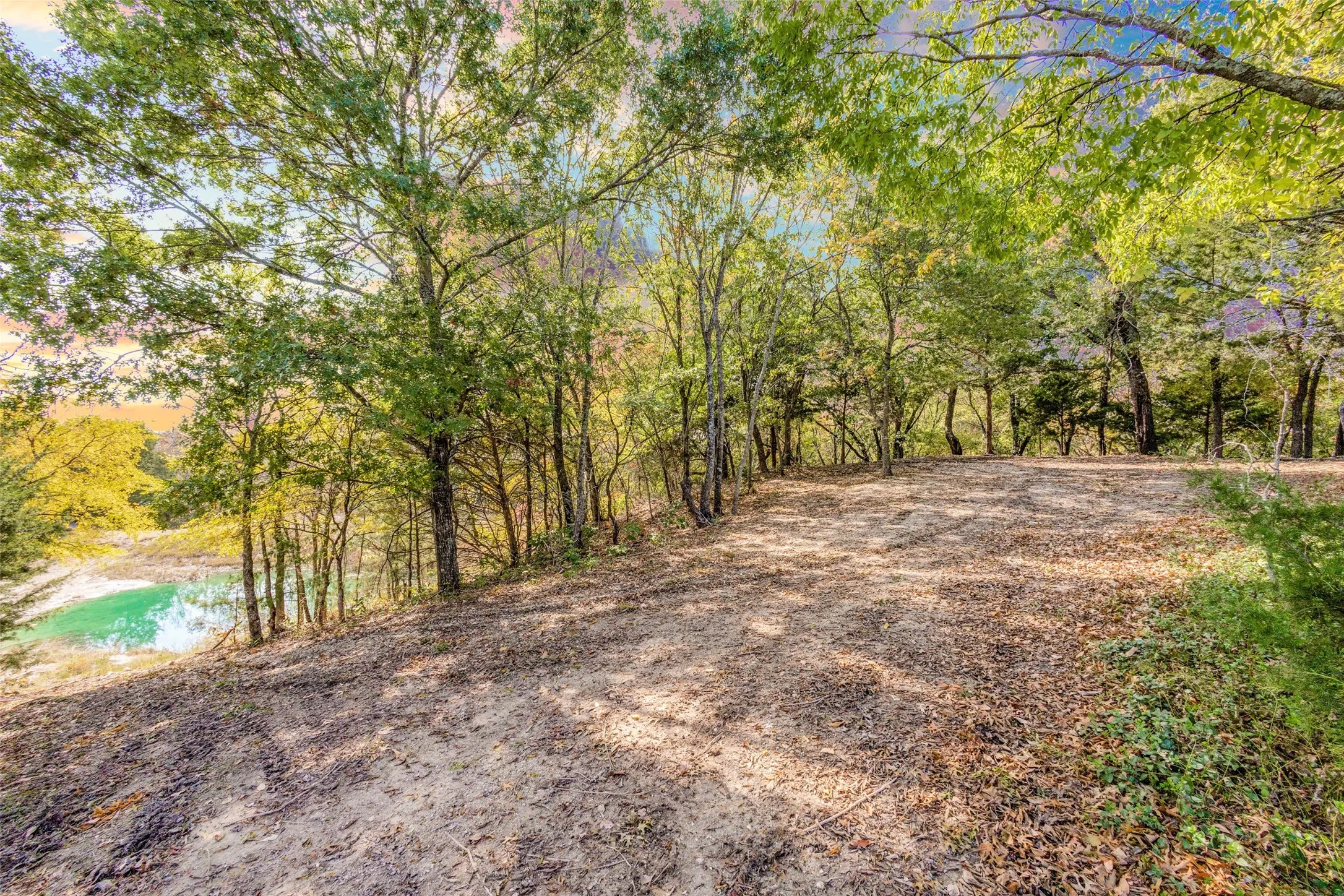 Seasonal Pond at the Back of the Property. Higher Elevations Towards the Backside of the Property. ATV Trails Set Up.