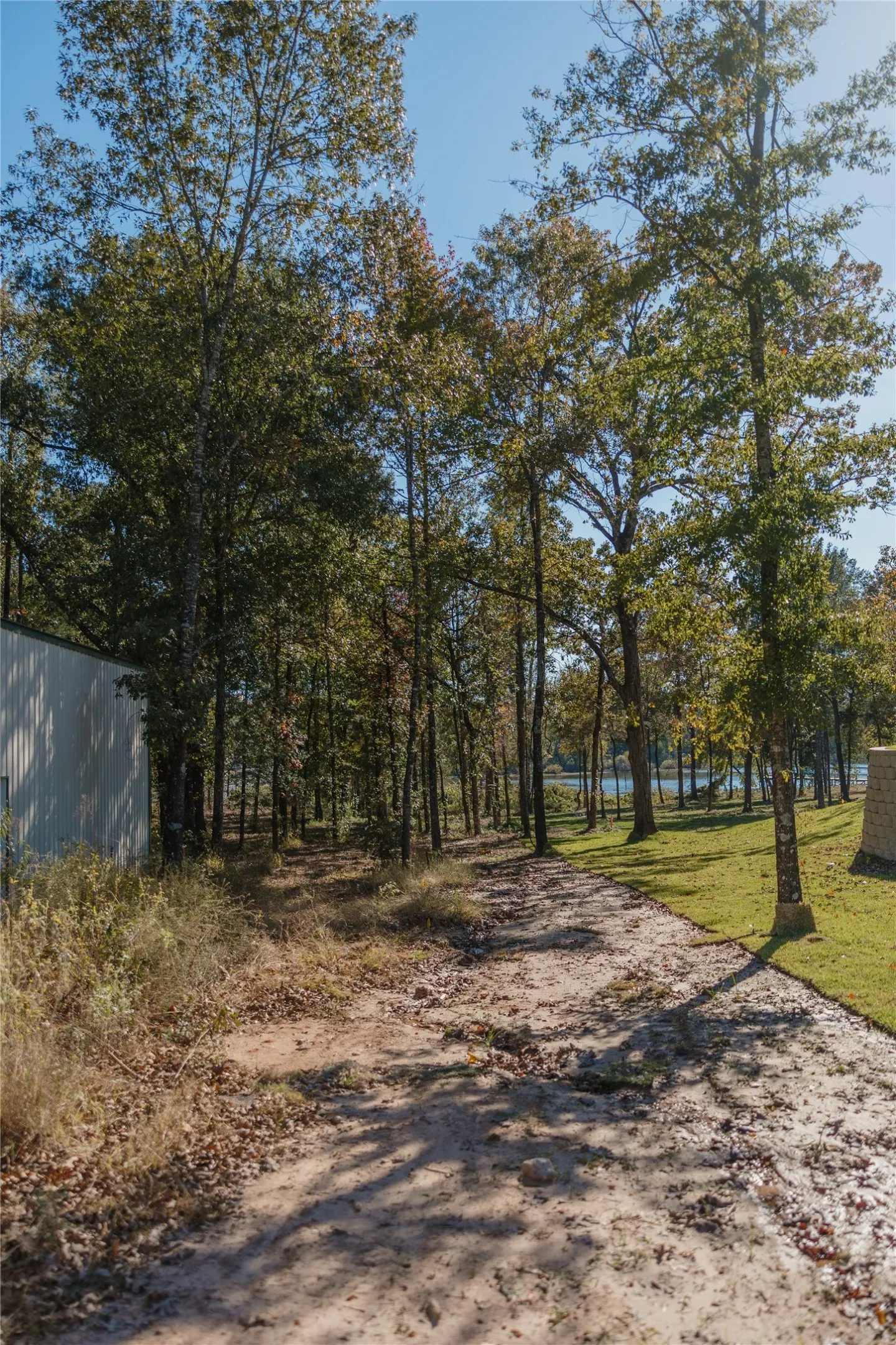View of dirt / gravel road