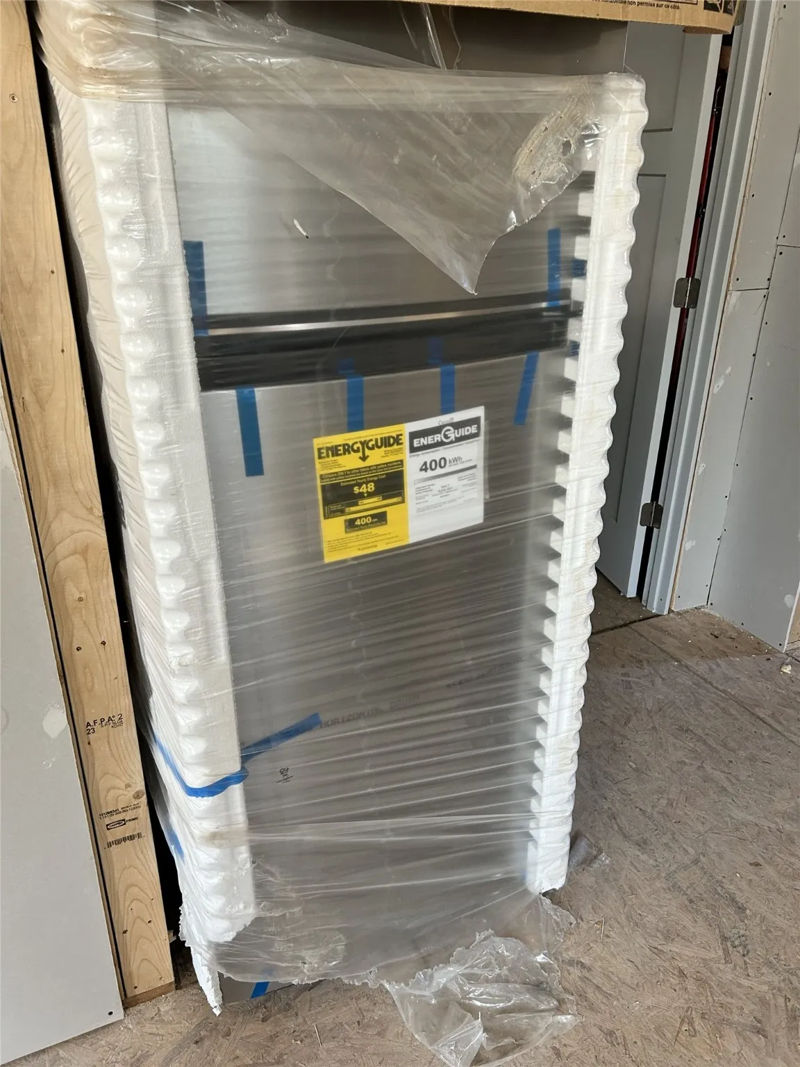 New refrigerator