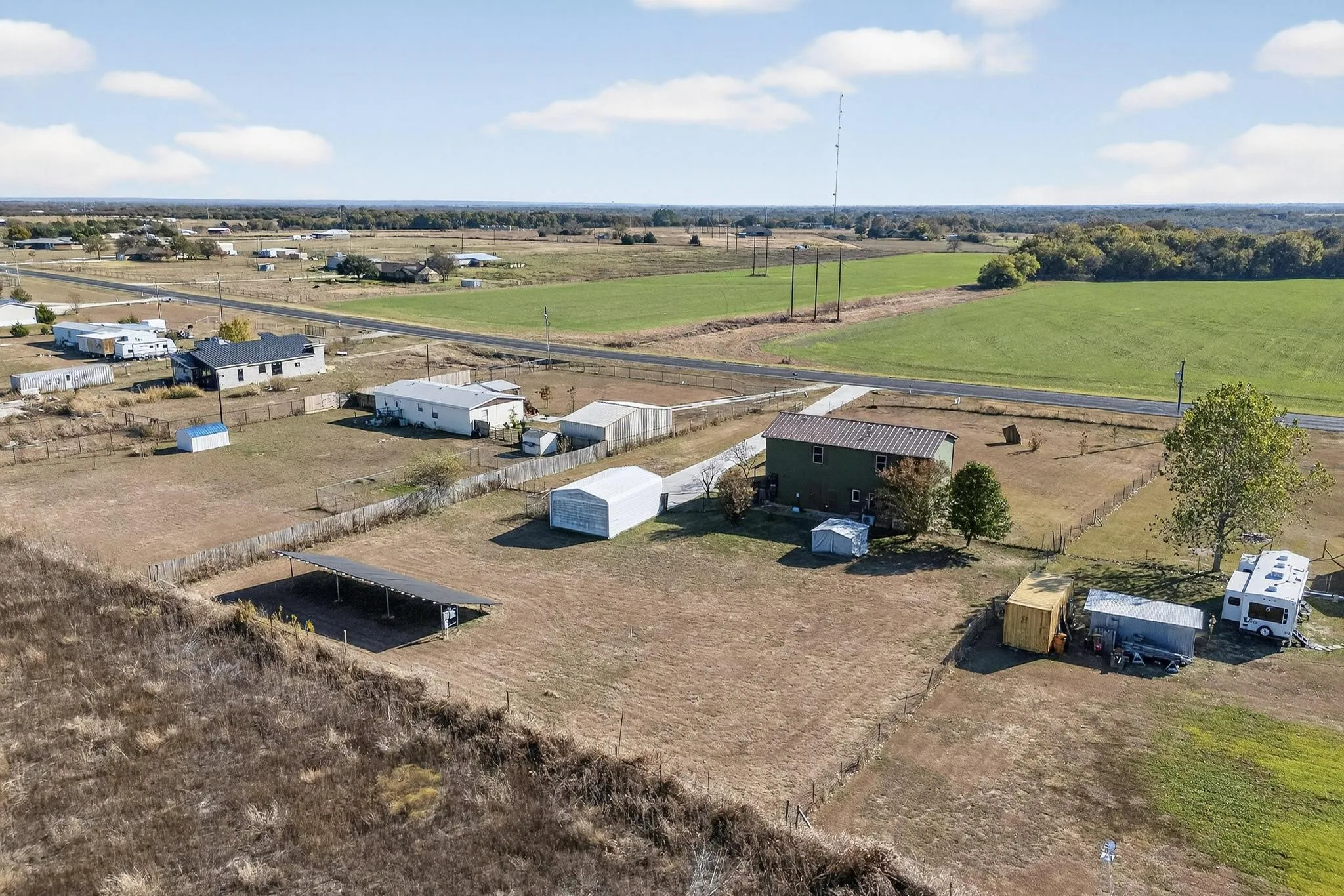 Overview of rural landscape