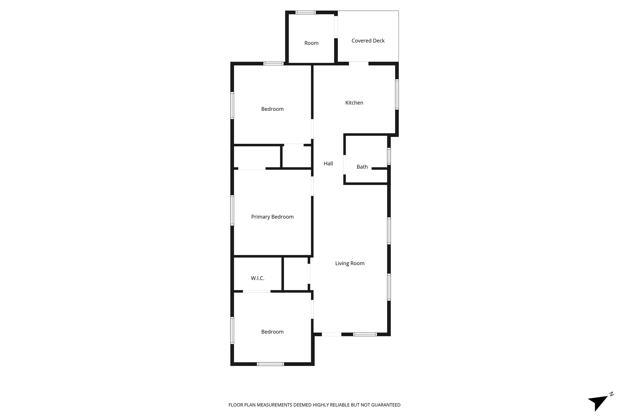 View of room layout