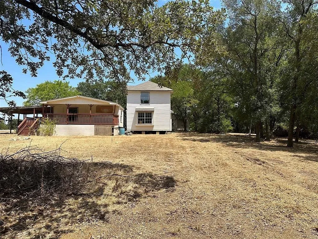 Back of property