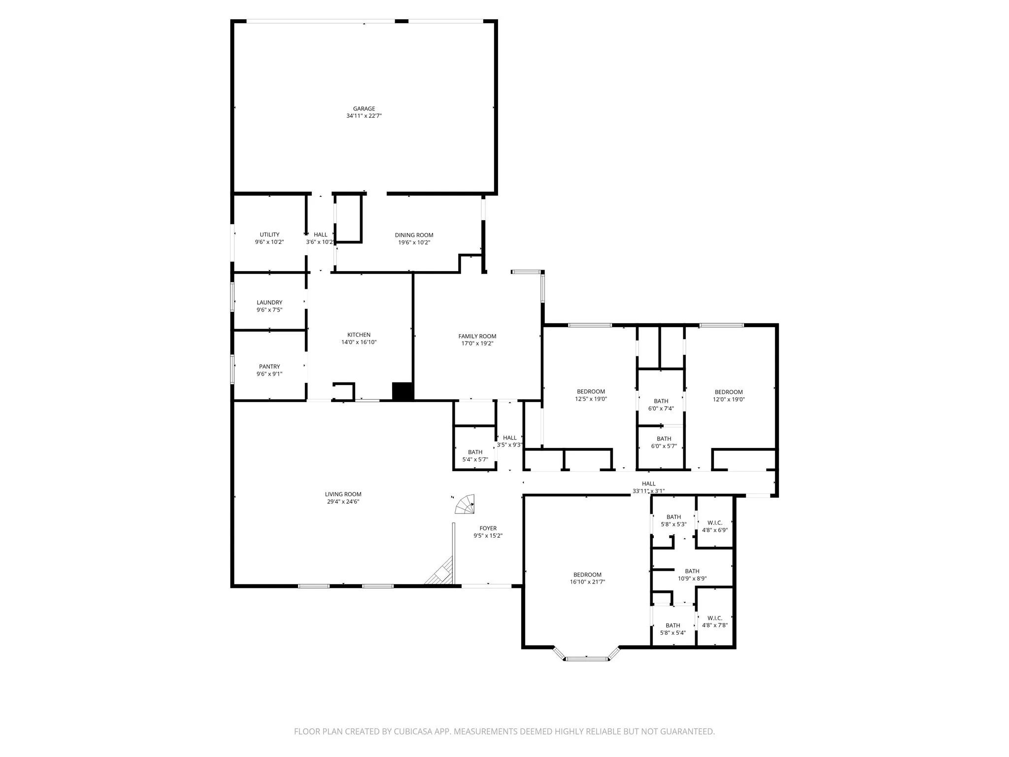 Floor plan - 1st floor