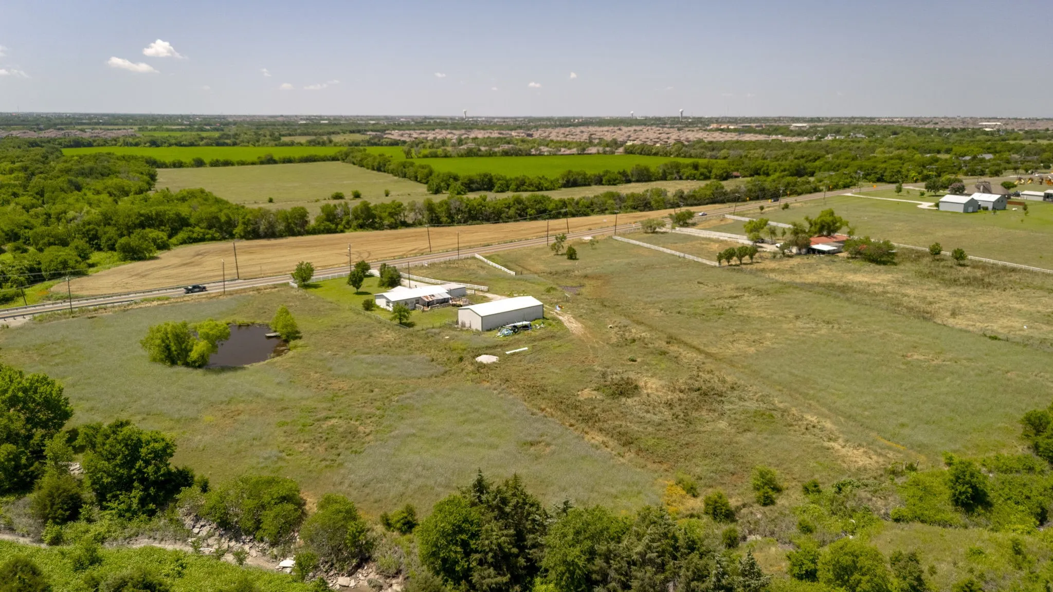 Overview of rural landscape