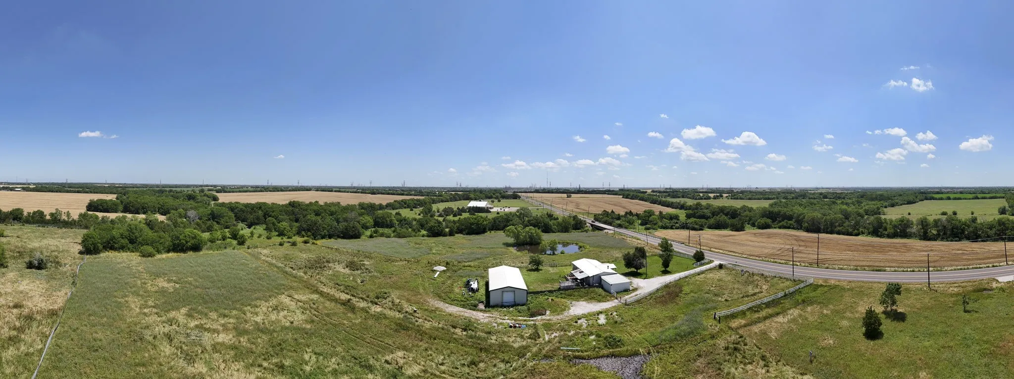 Overview of rural landscape
