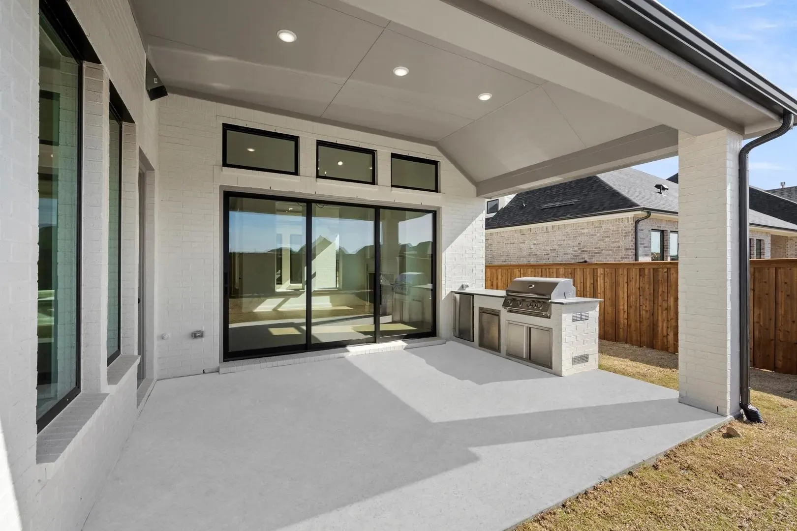 The Gabriella D Outdoor Living Area