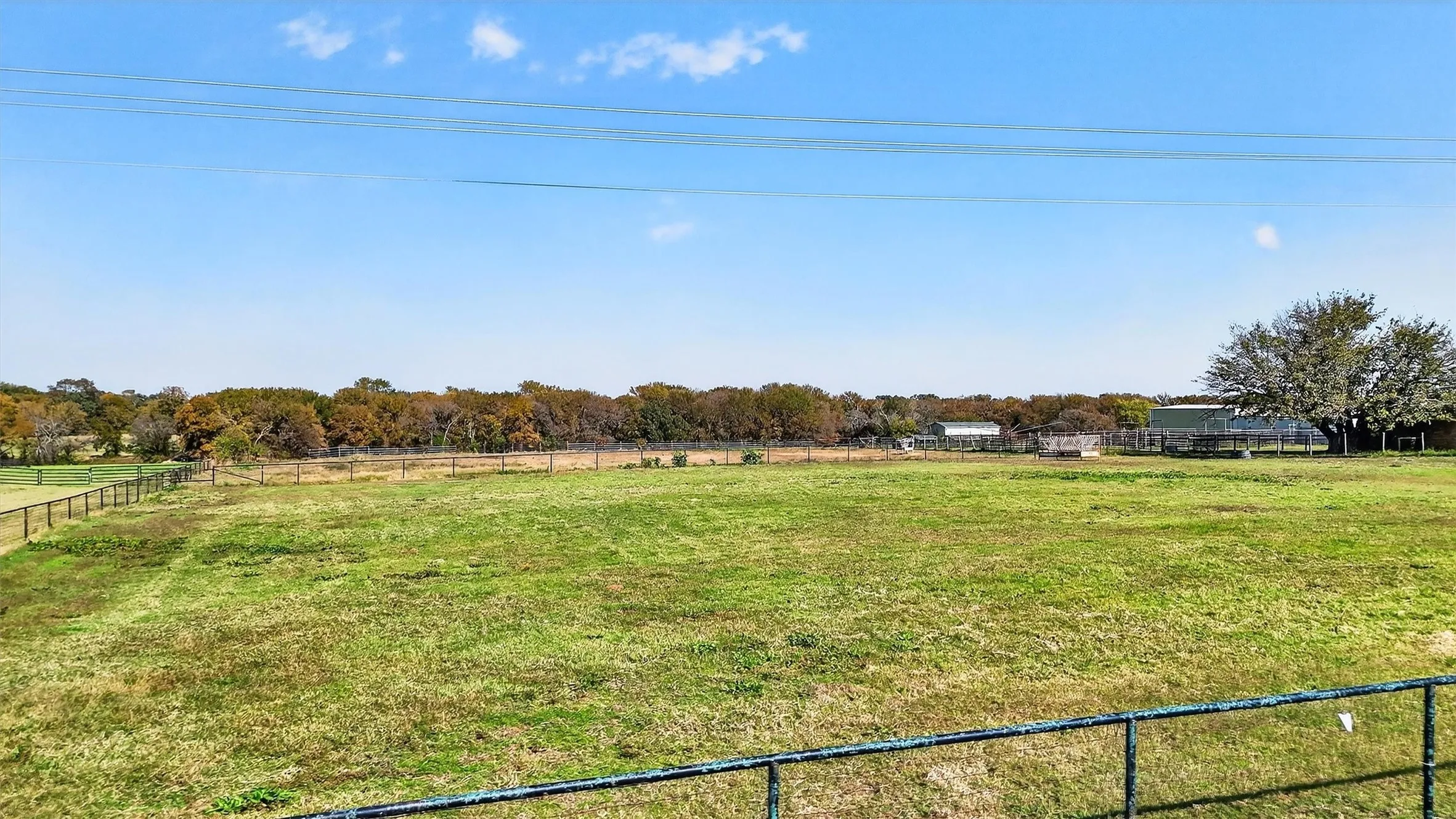 View of yard with a rural view