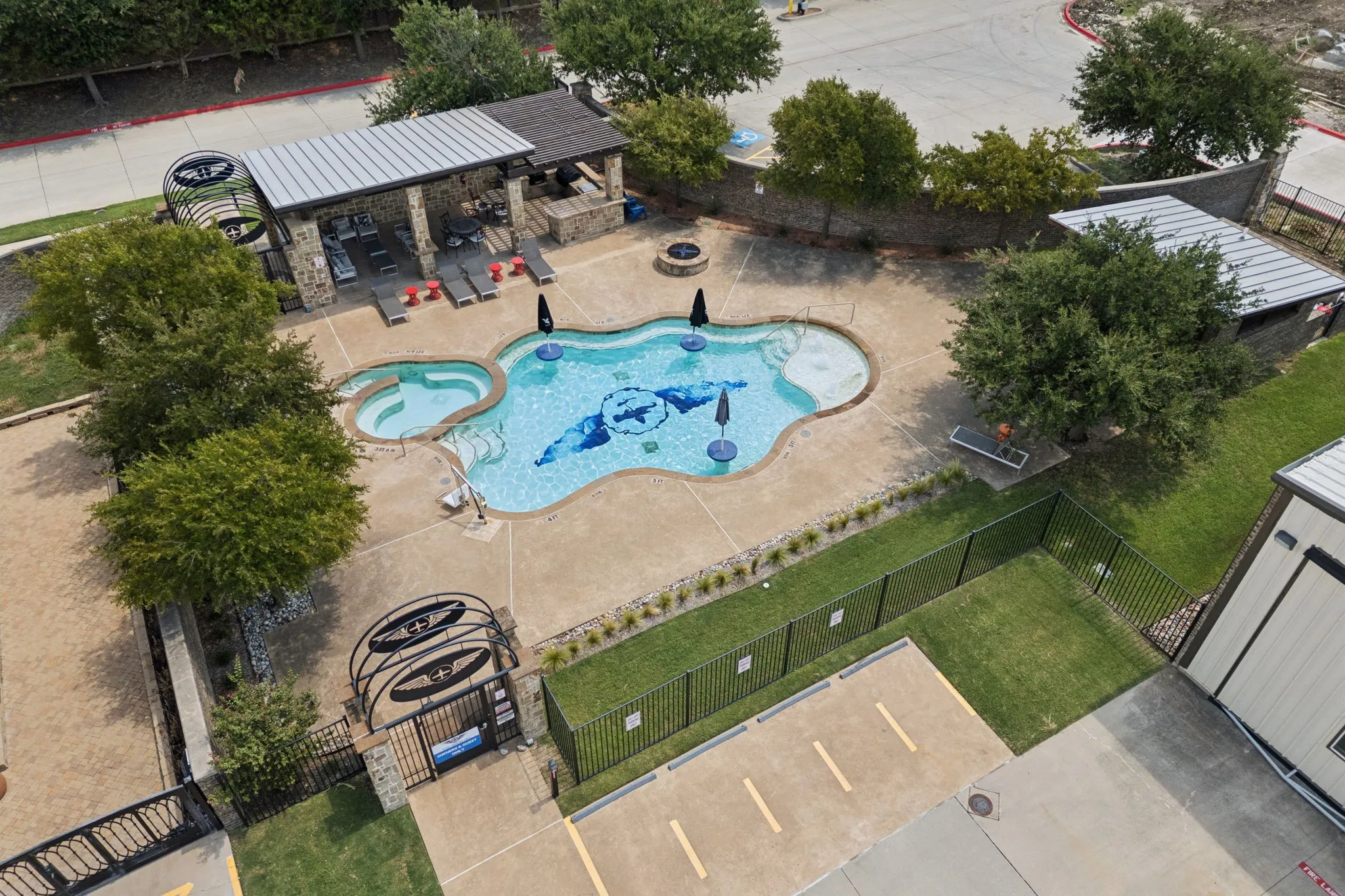 Community Pool, Cabana & Pool Baths