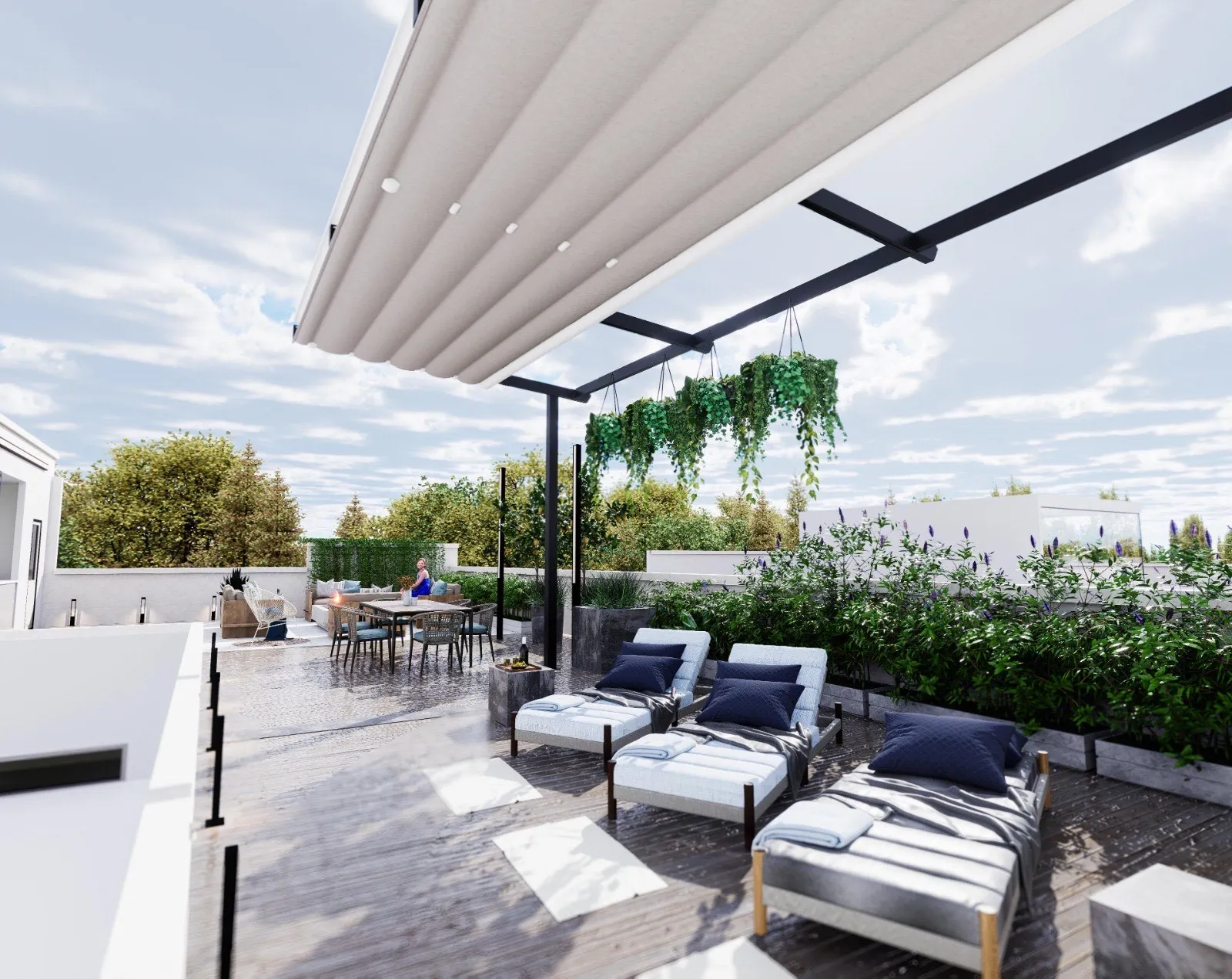 Rooftop Deck Renderings