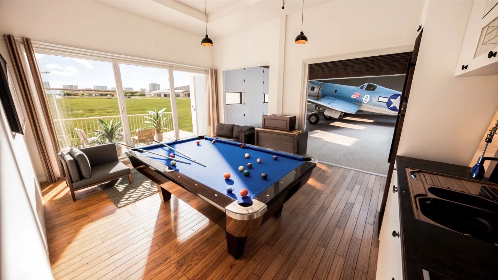 Hangar Home Renderings