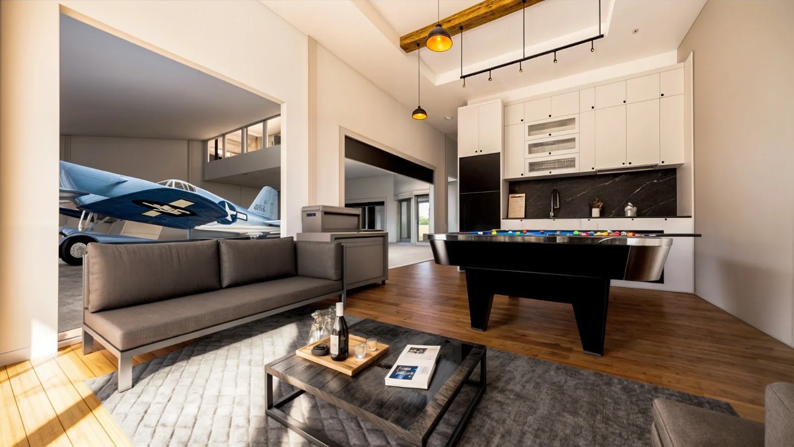 Hangar Home Renderings