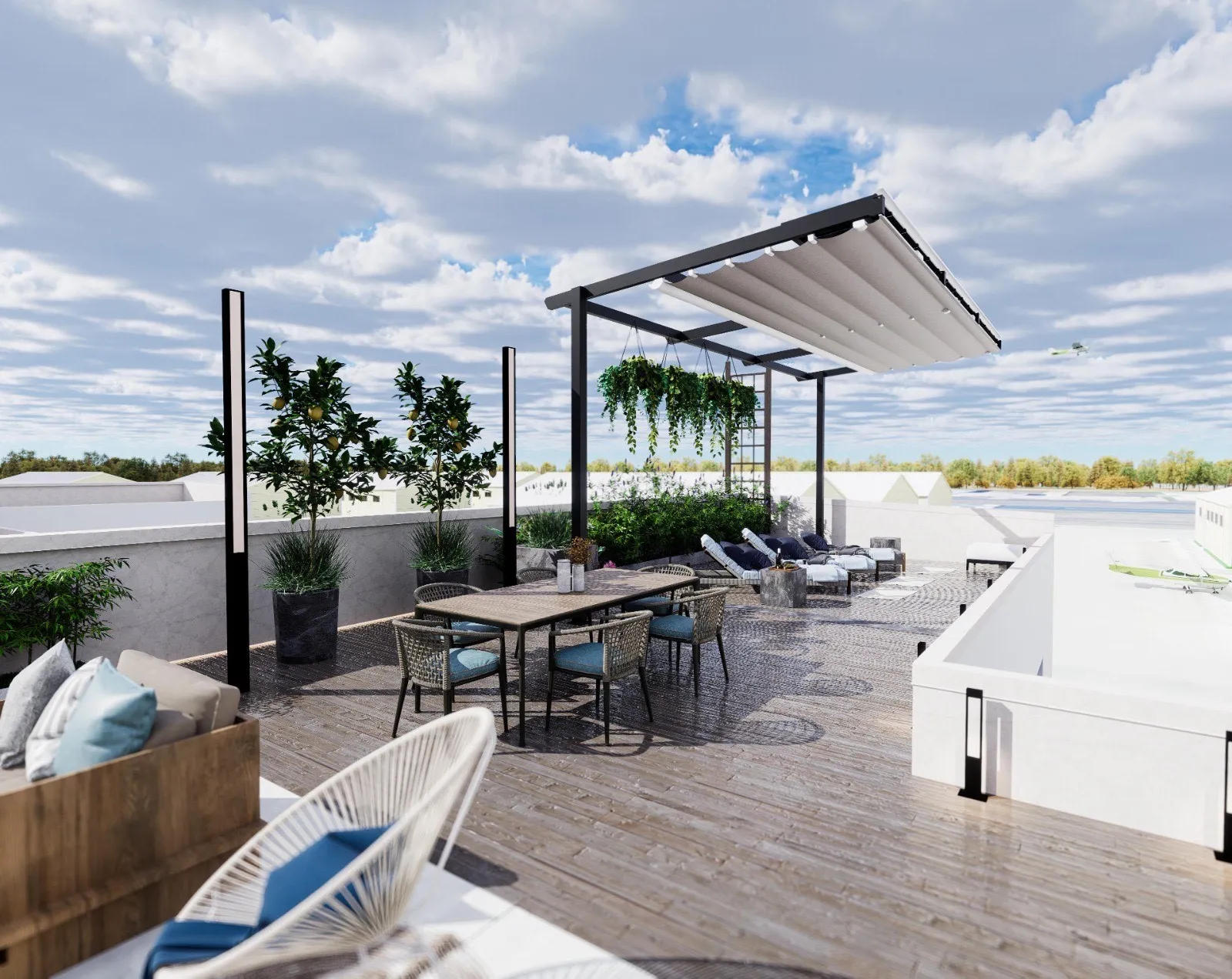 Rooftop Deck Renderings
