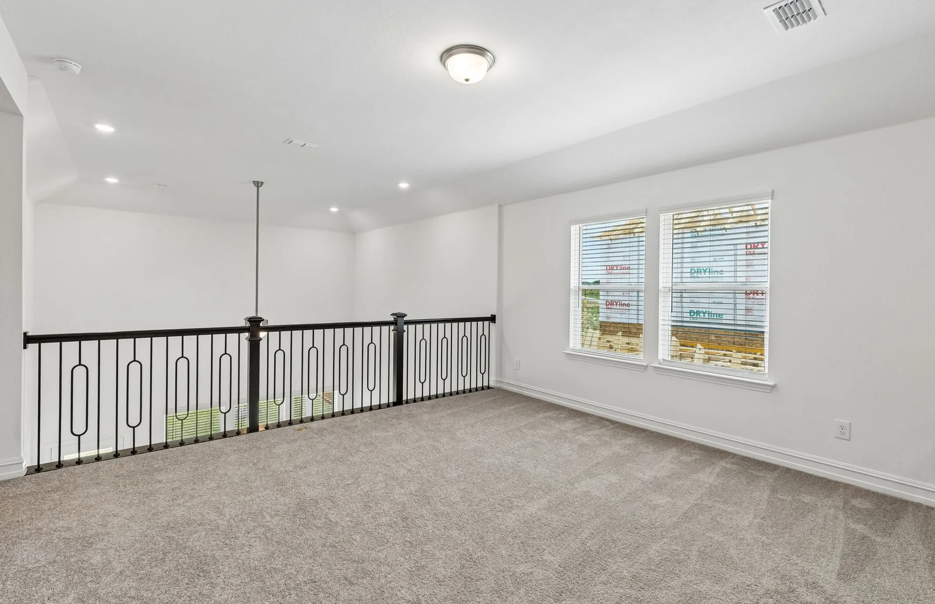 Loft on second level