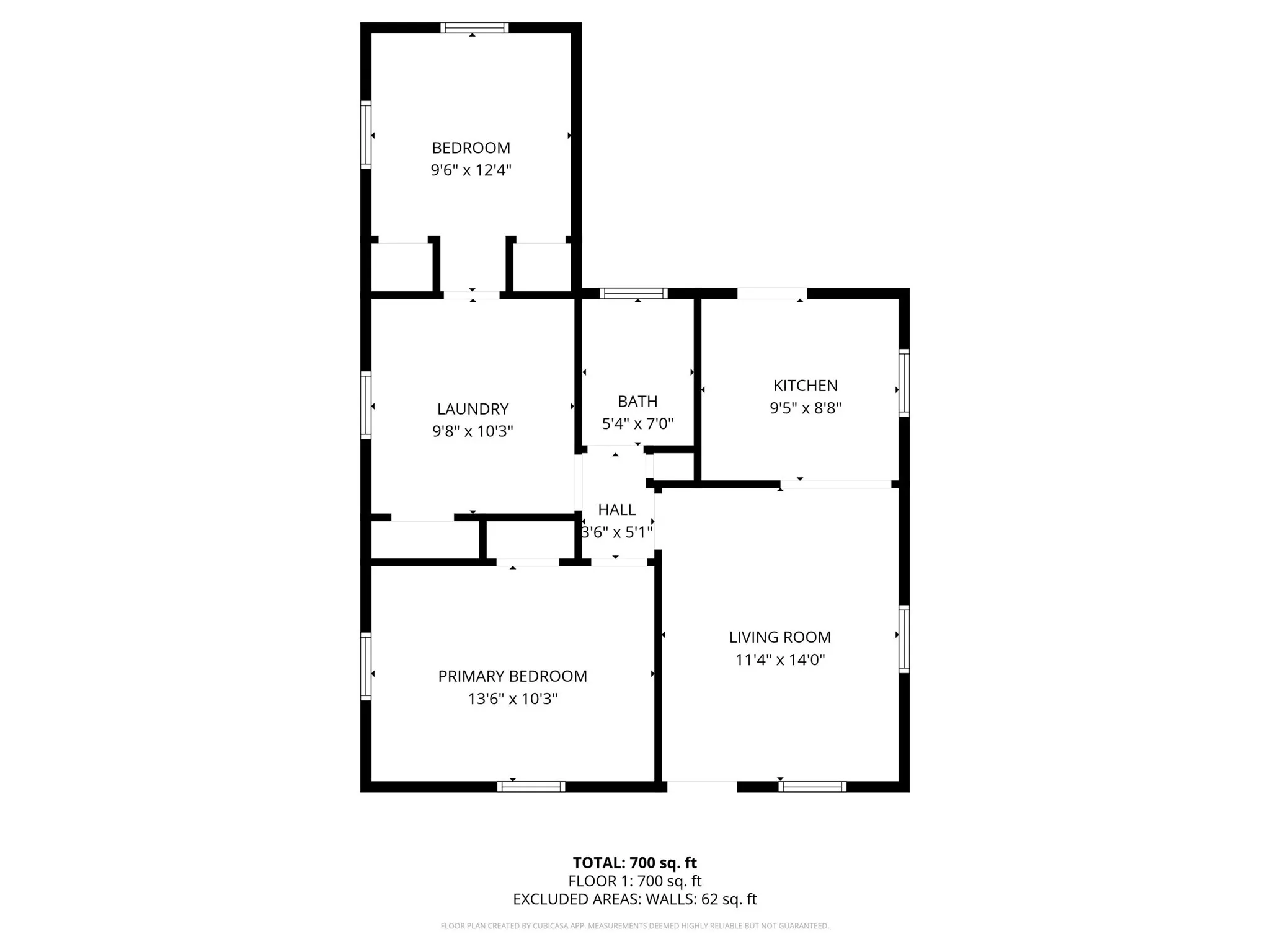 View of room layout