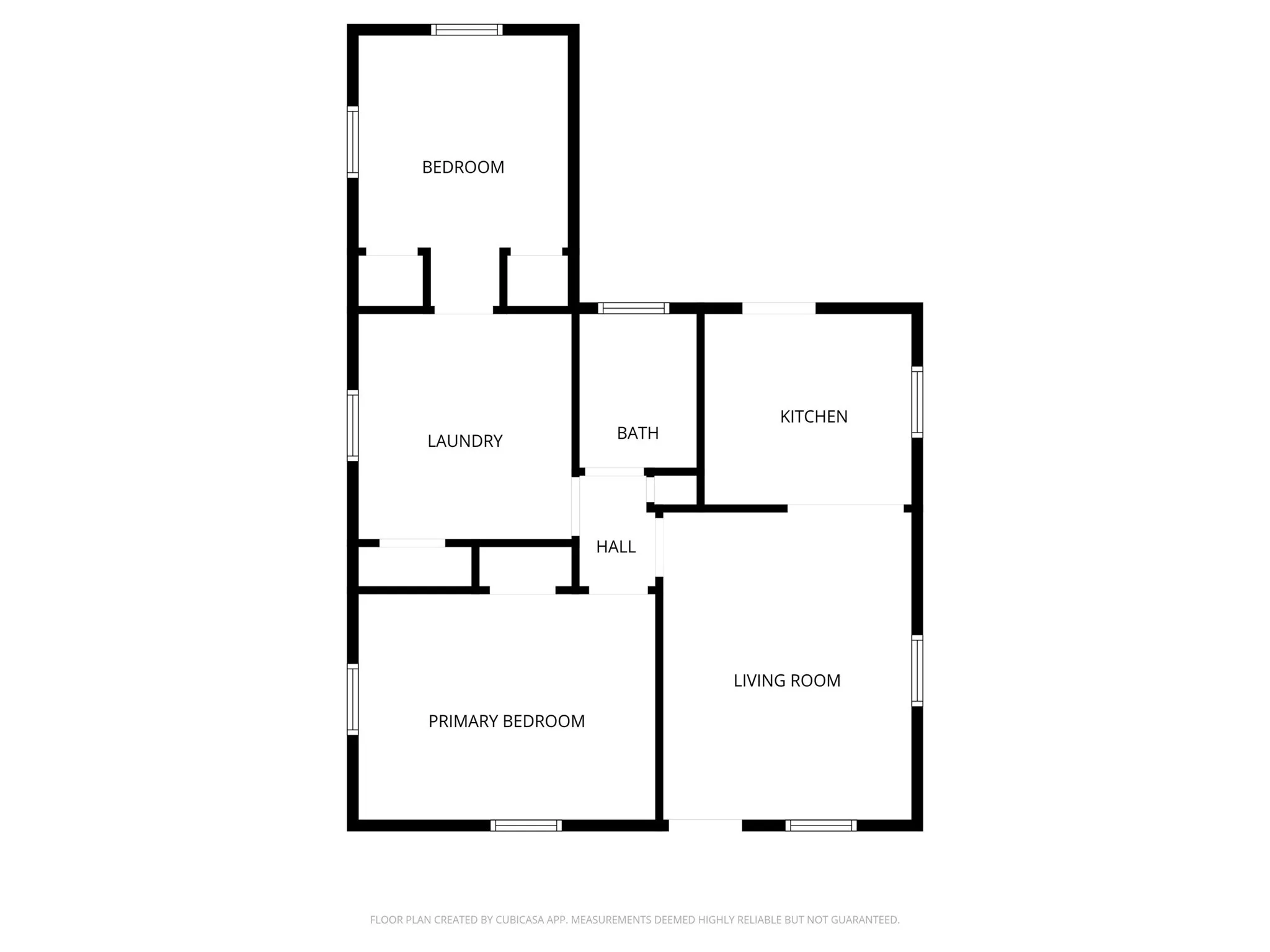View of room layout