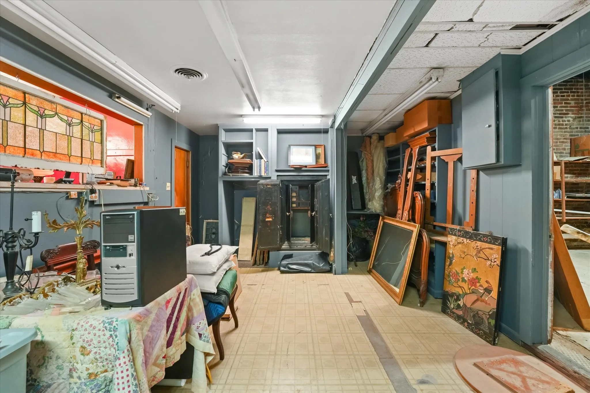 View of storage