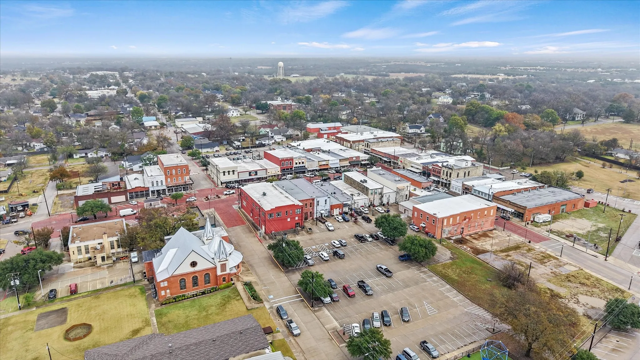 Drone / aerial view
