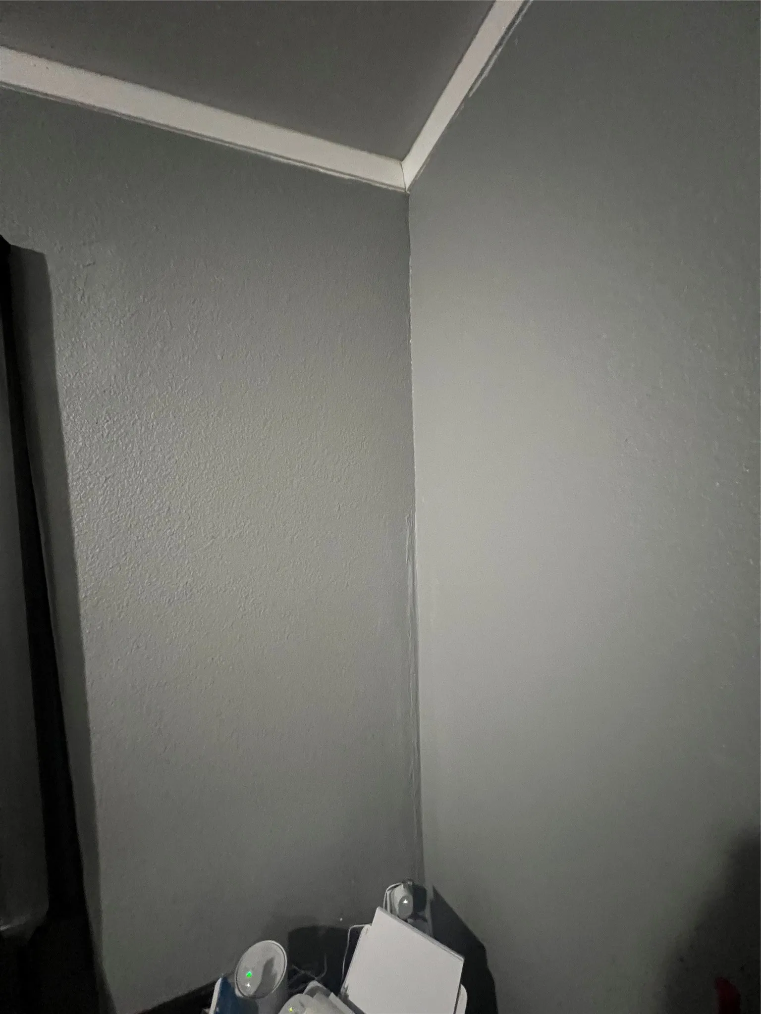 Detailed view of a textured wall