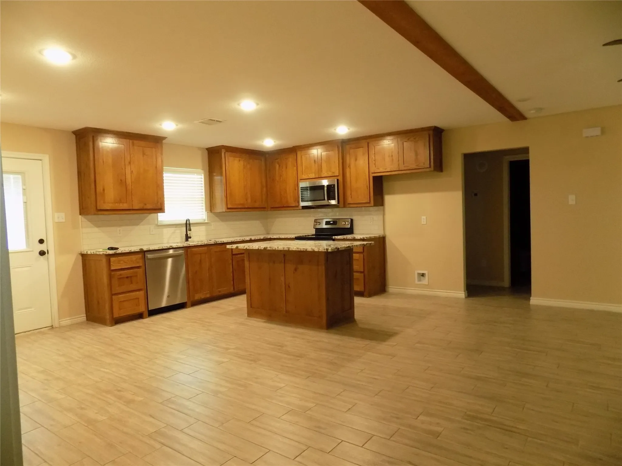 Kitchen view of this dream come true kitchen.