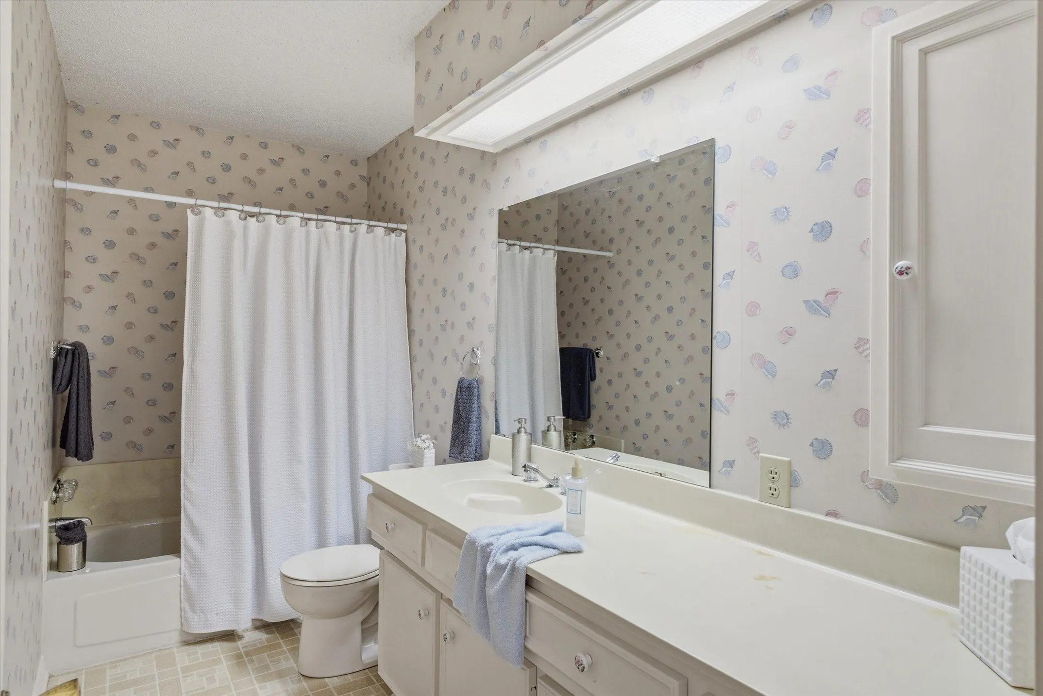 Hall bathroom