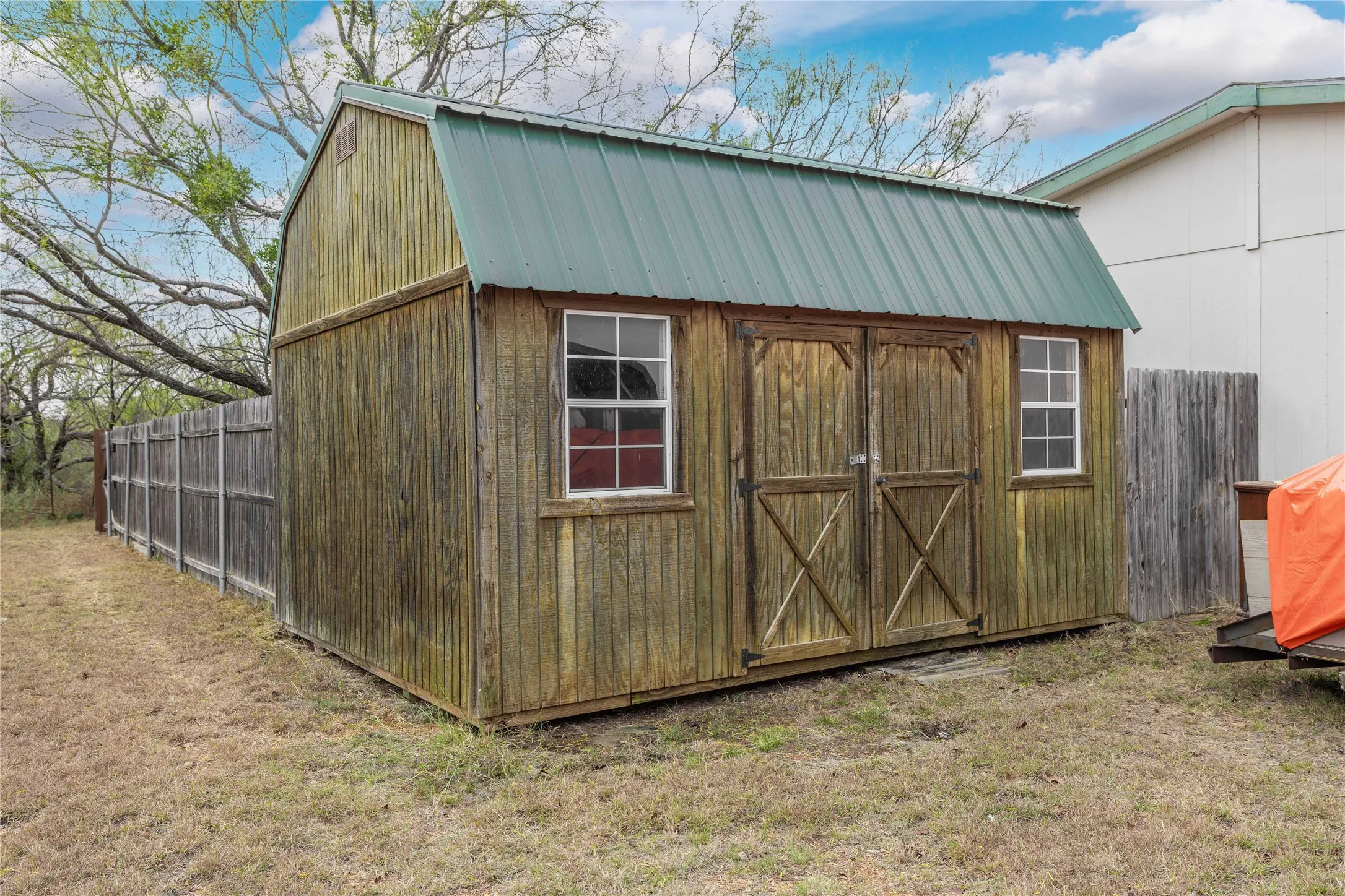 View of shed