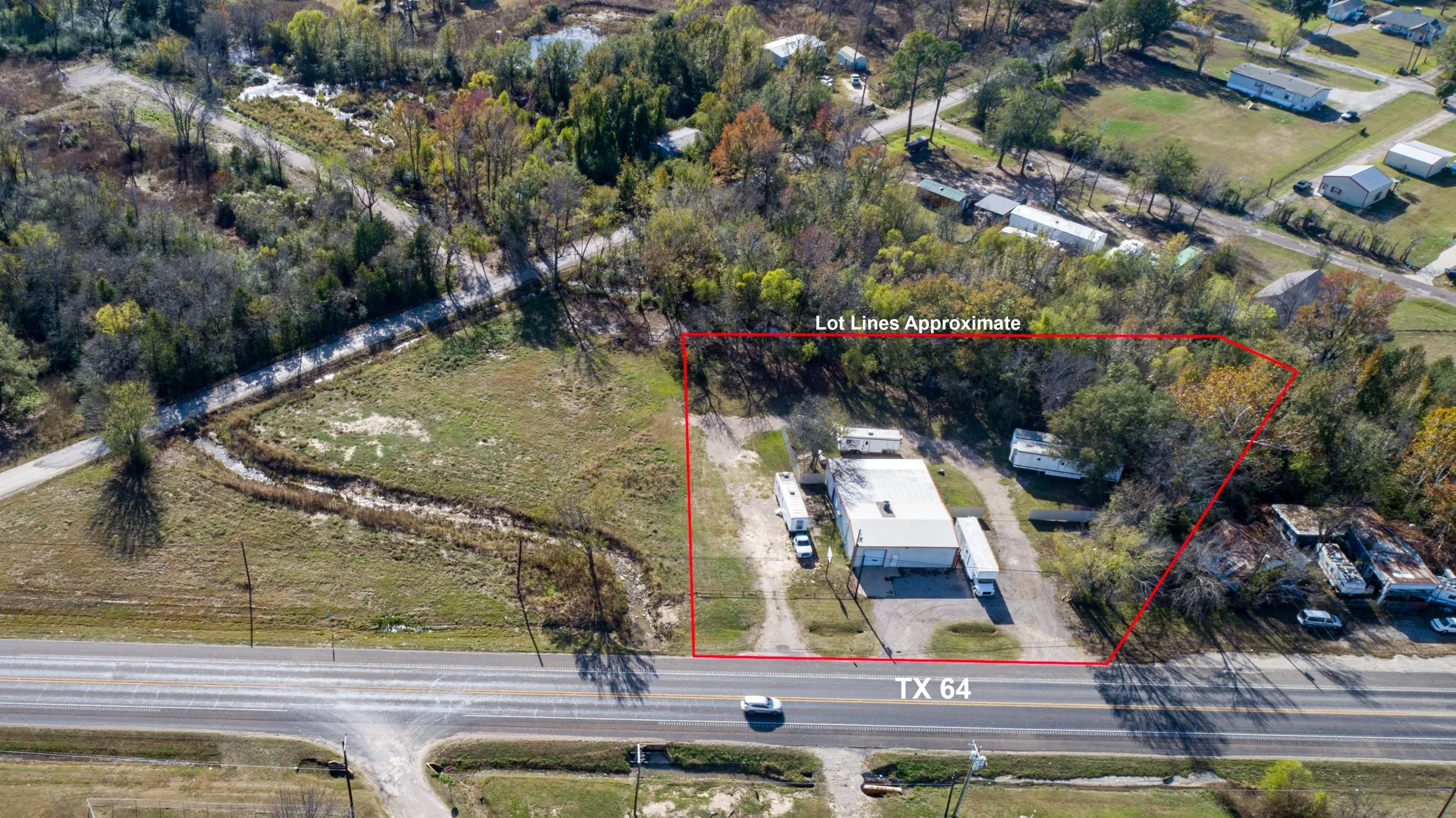 View of property location featuring property parcel outlined