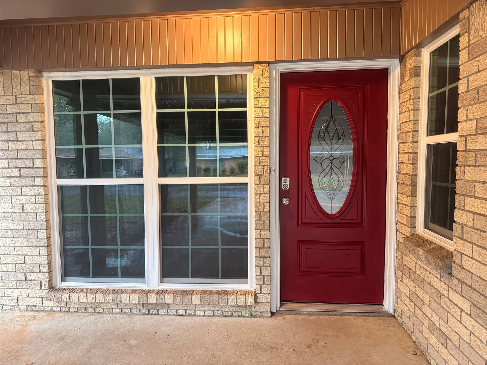 Doorway to property