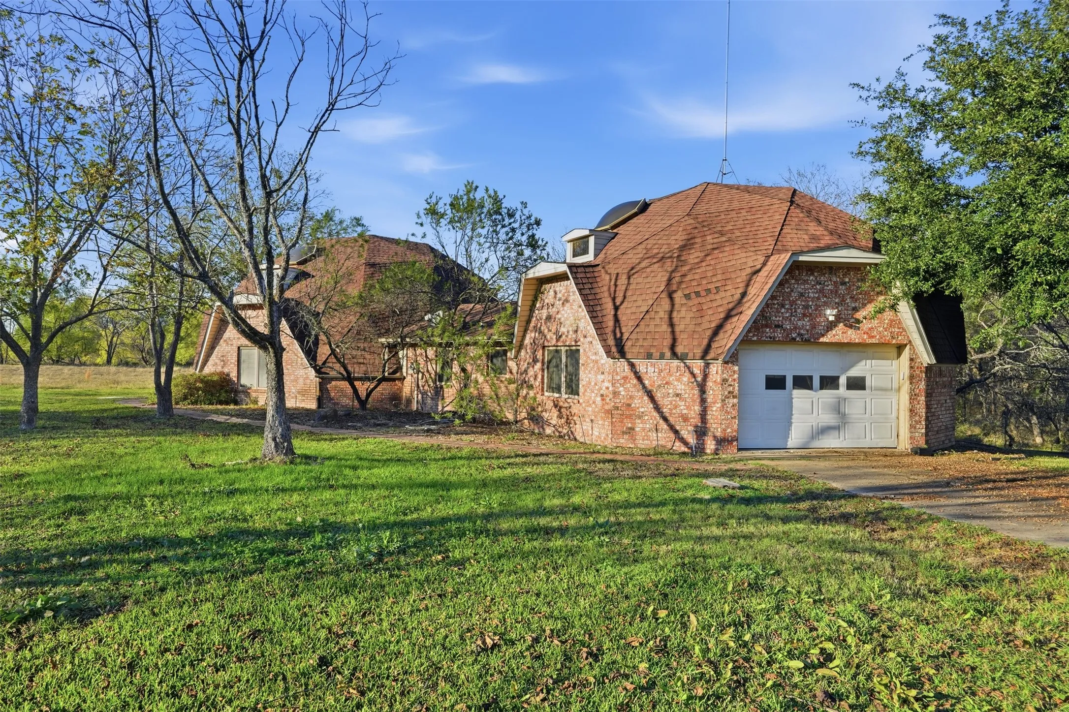 View of both domes