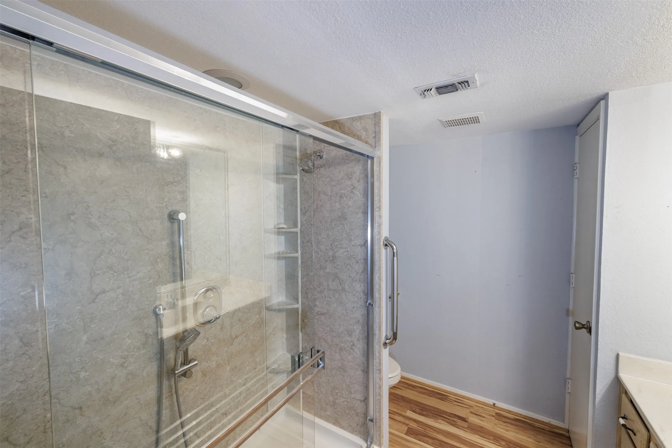 Large shower