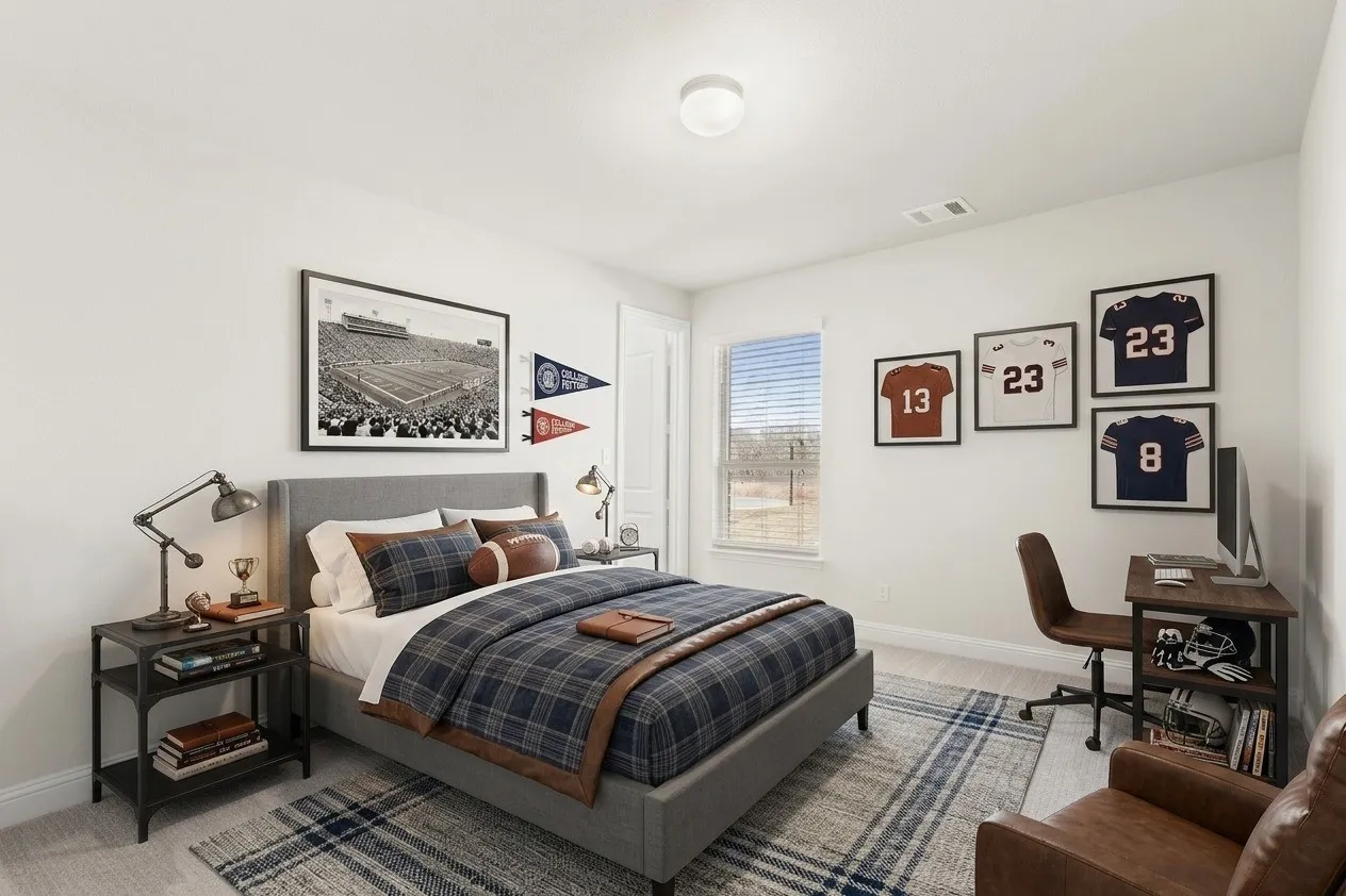 532 Birthright Ln Virtual Staging Bedroom 2