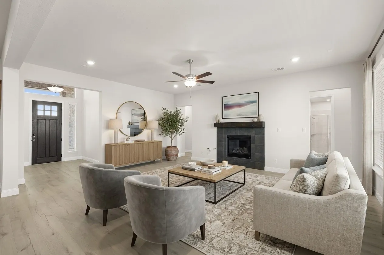 532 Birthright Ln Virtual Staging Living Room