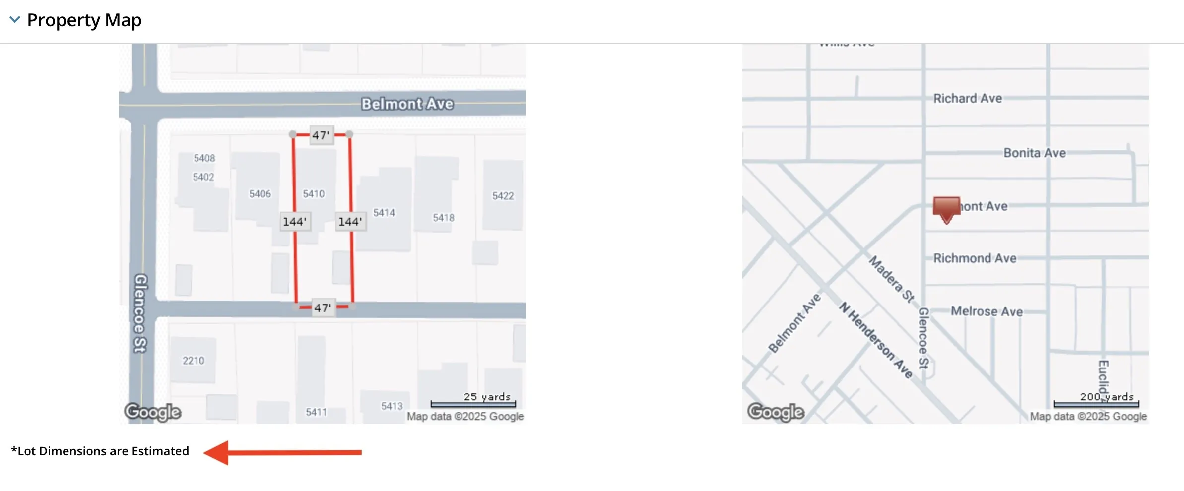 Realist Map, approximate measurements, to be verified by buyer.