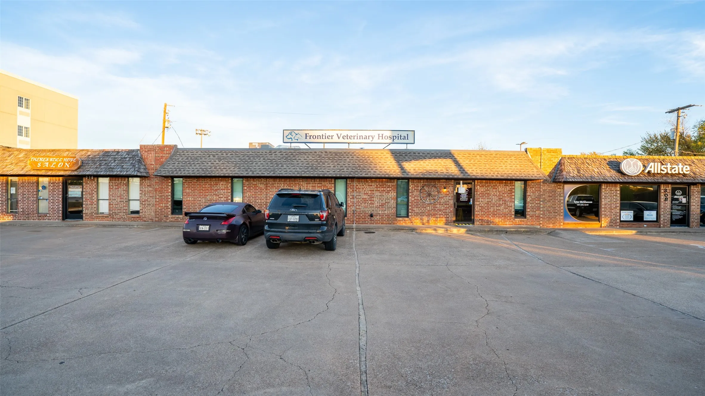 Left End of Building