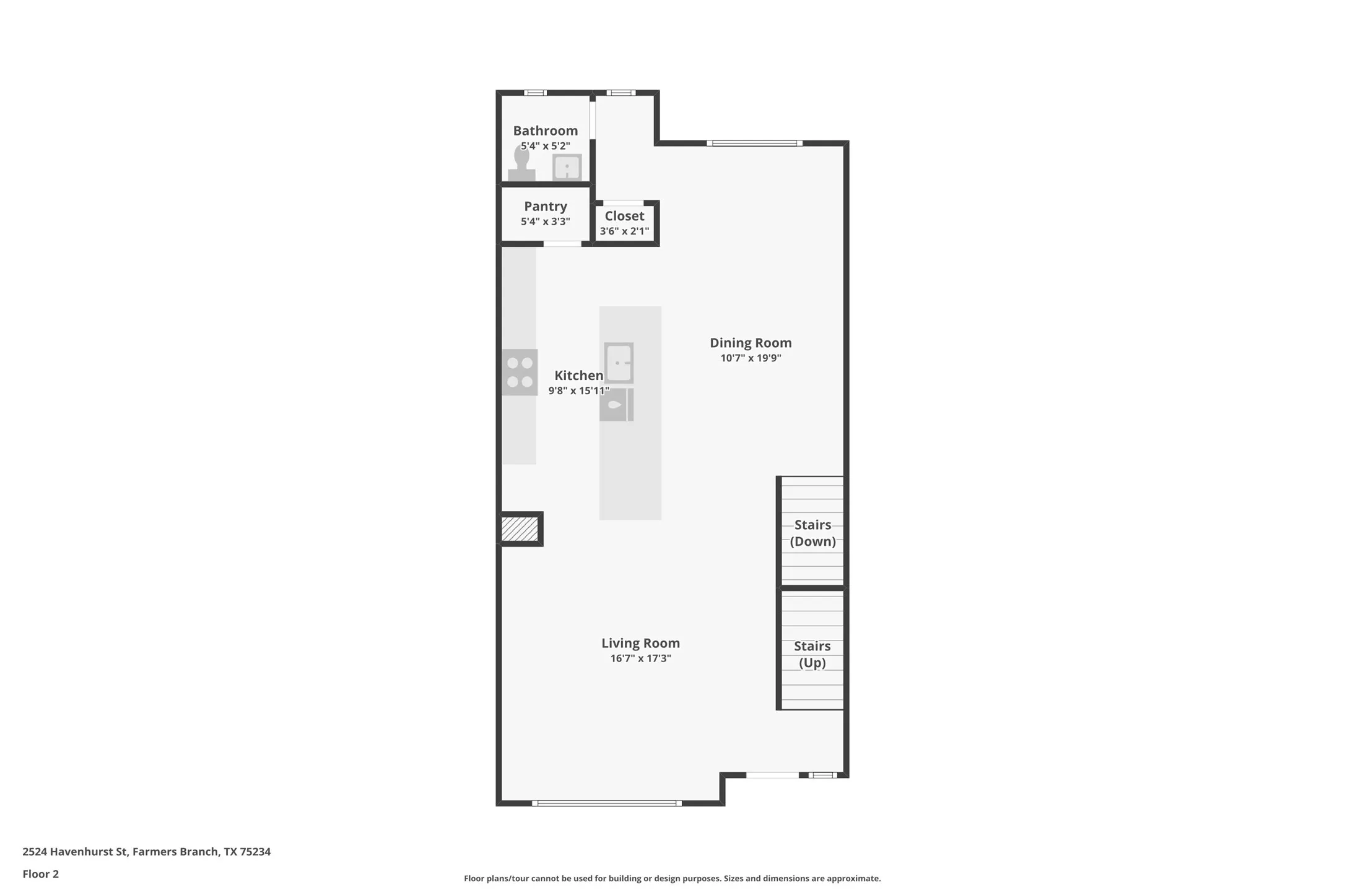View of home floor plan