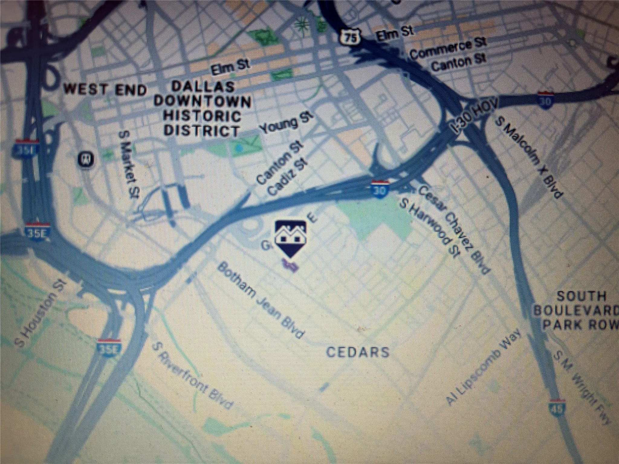 Map location