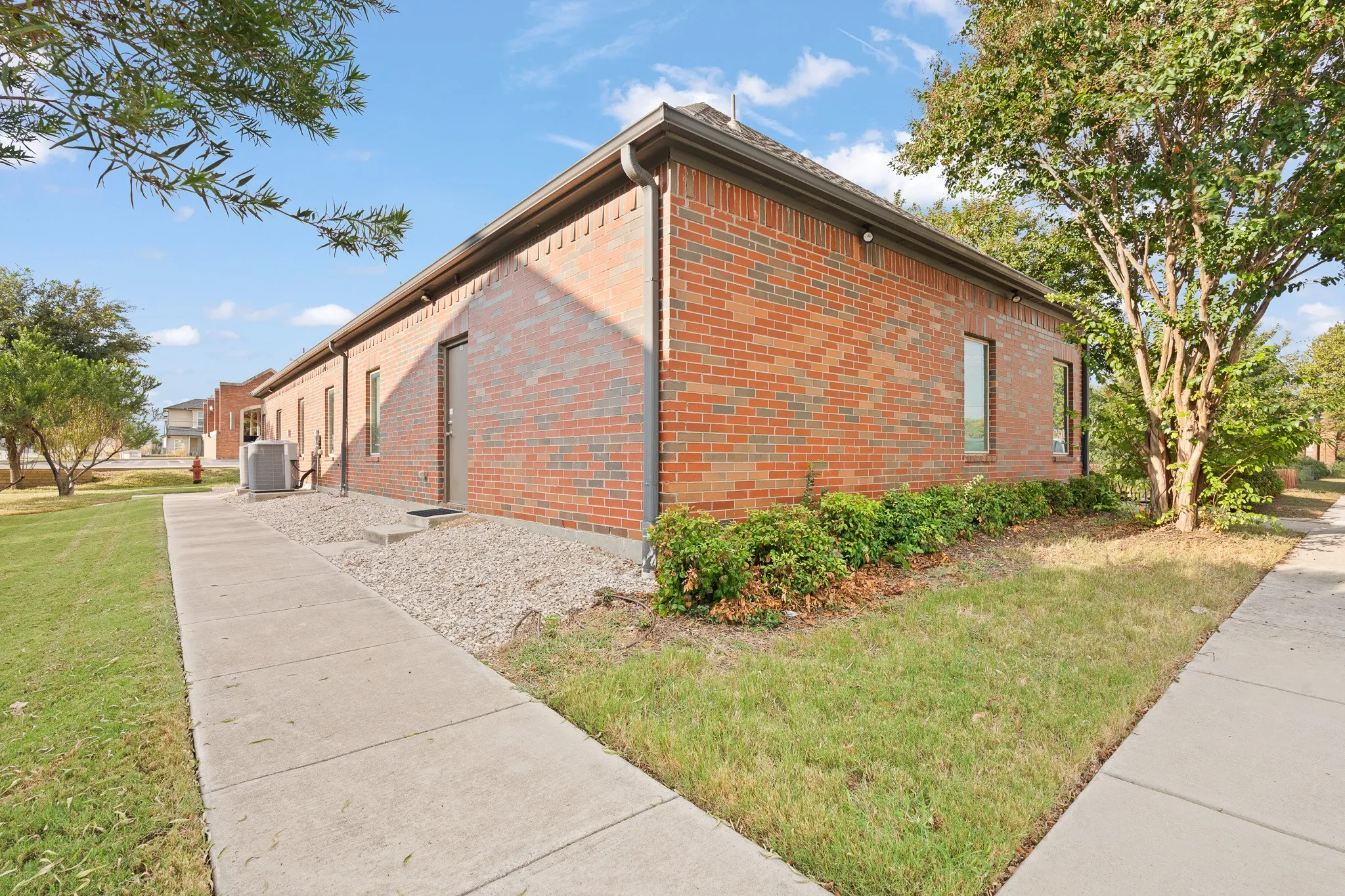 View of side building