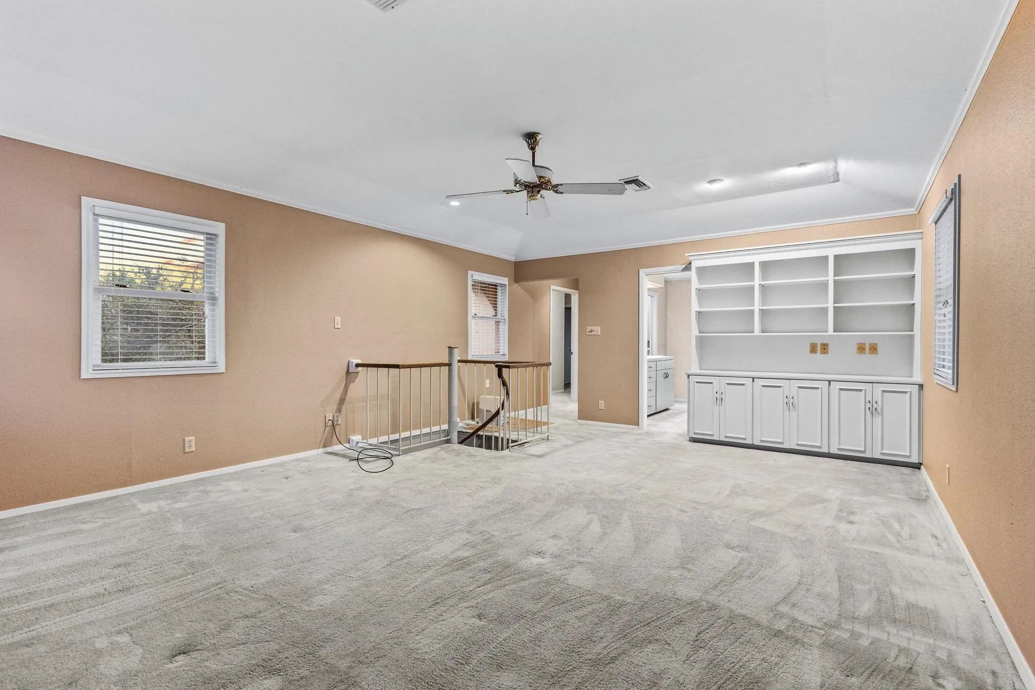 Primary Bedroom with built ins