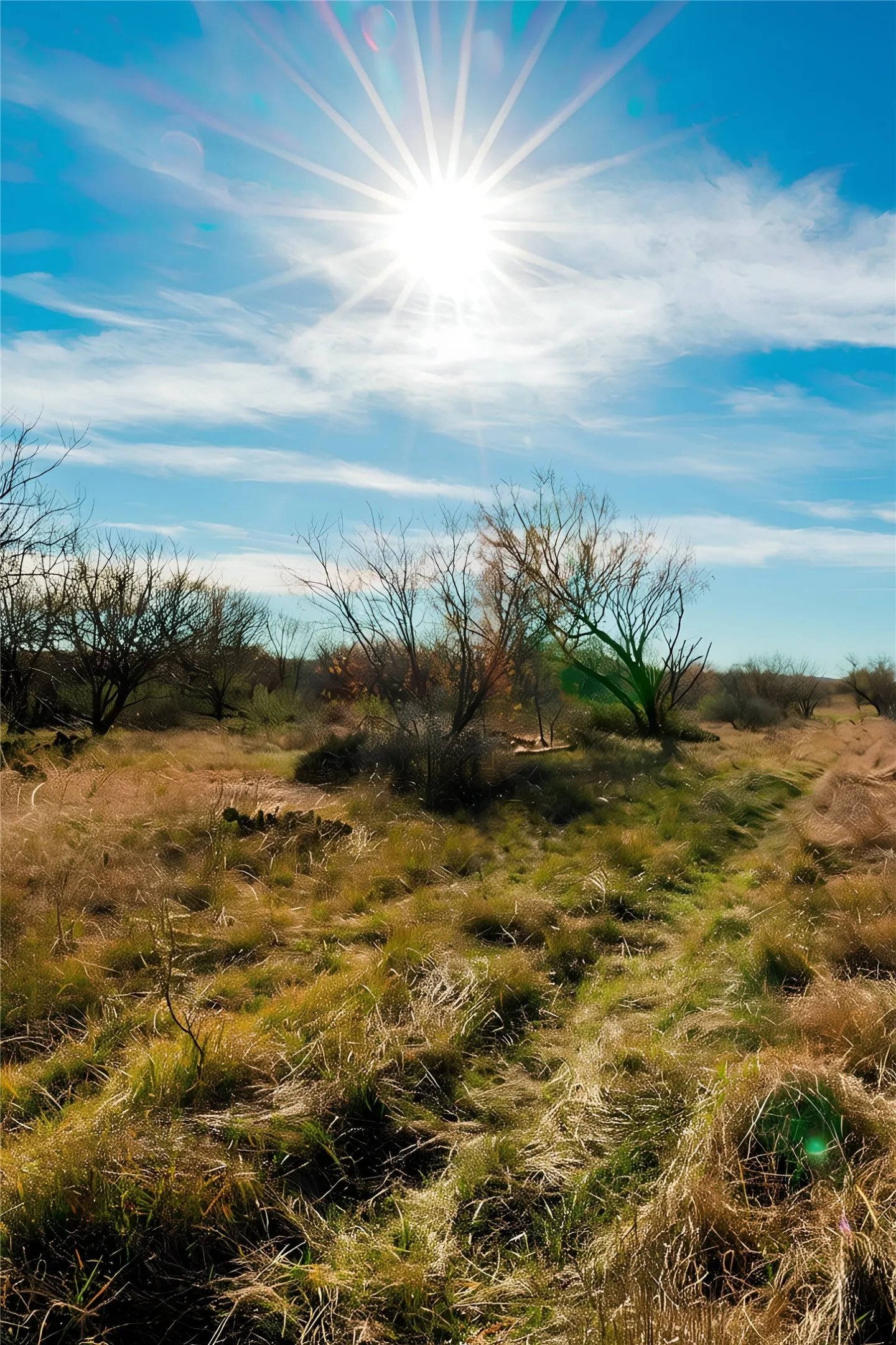 View of undeveloped land