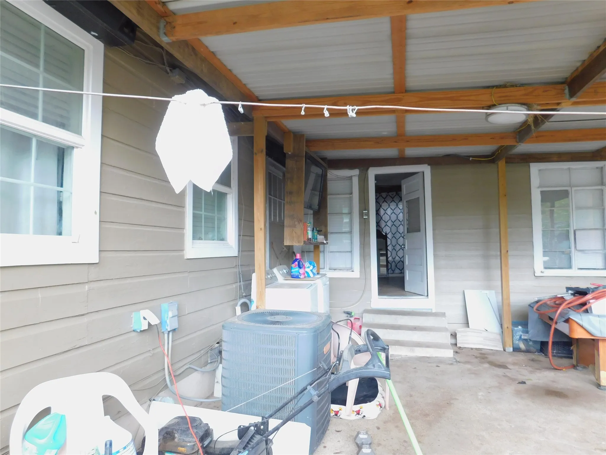 Main house patio