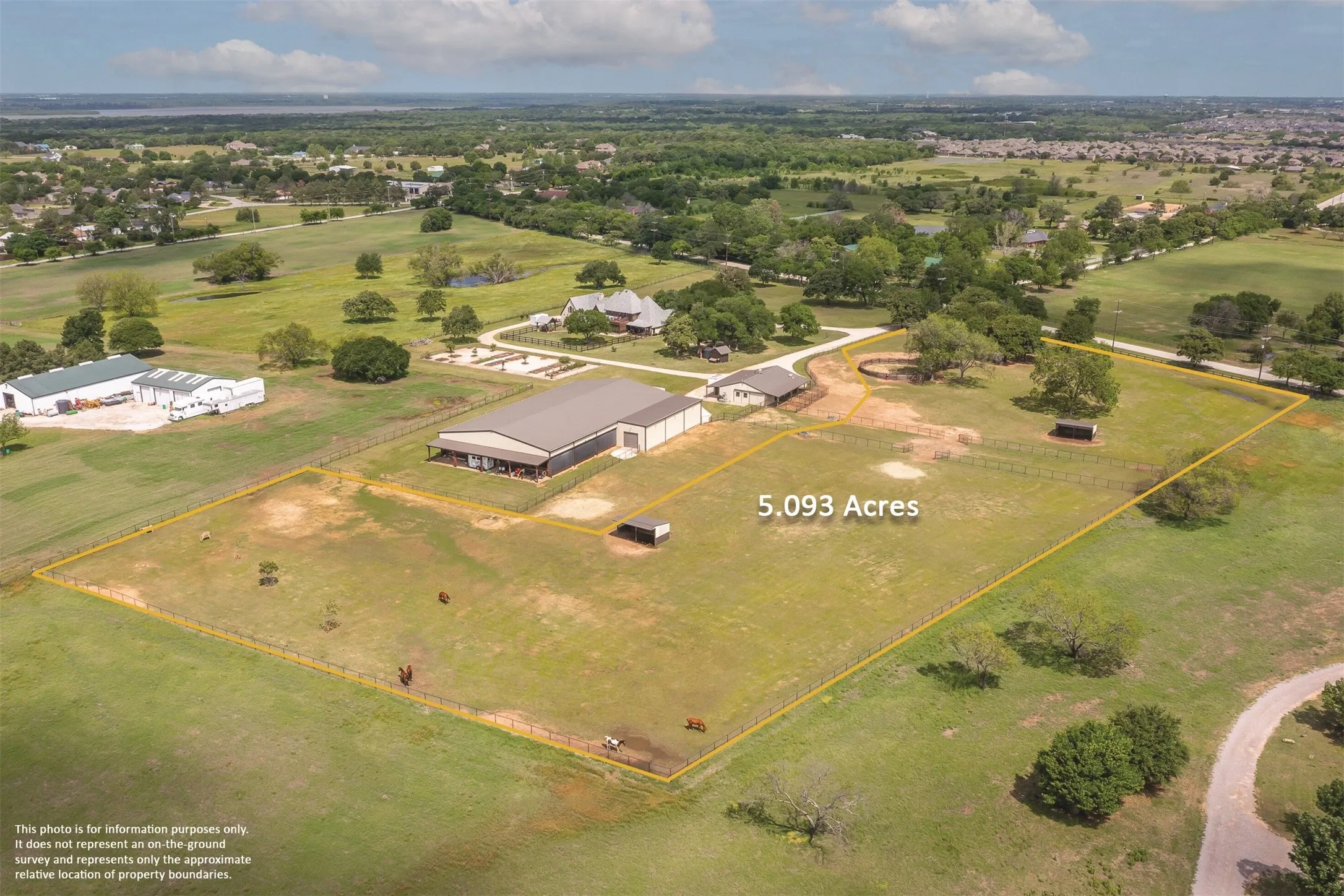 Overhead View facing Northwest
