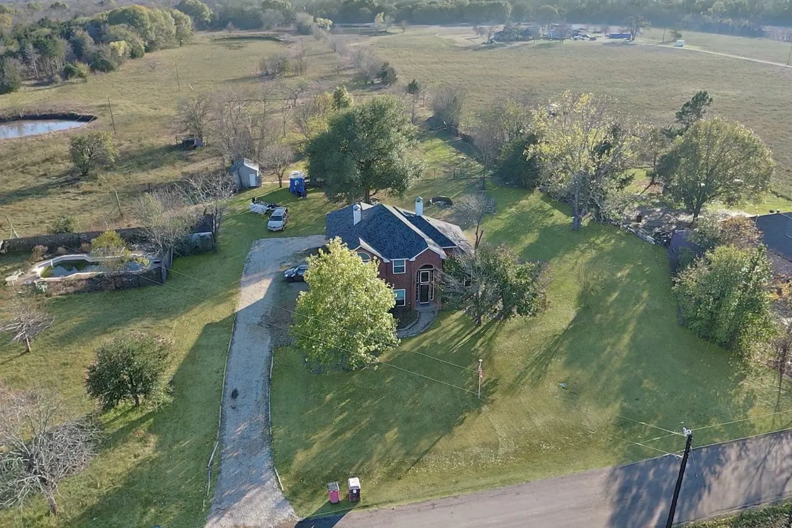 View of property location with rural landscape