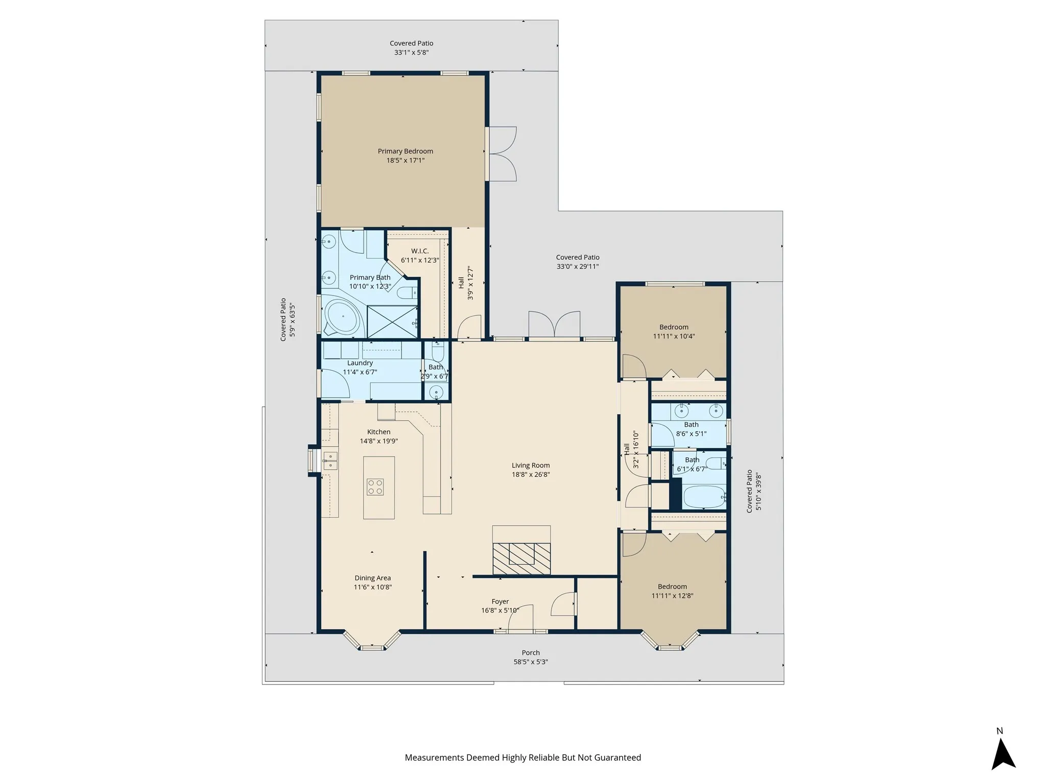 View of home floor plan