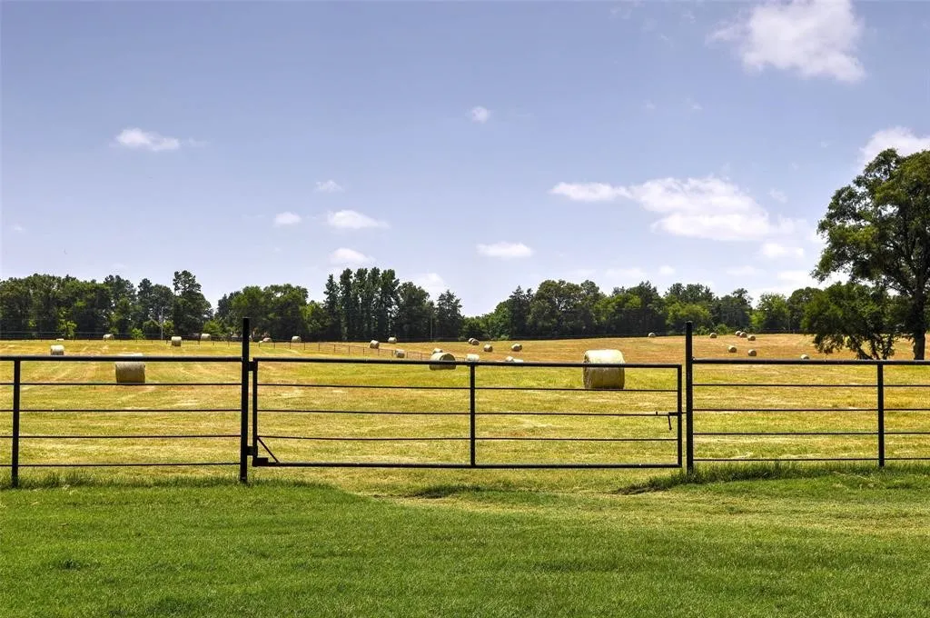 Gate featuring a view of rural / pastoral area