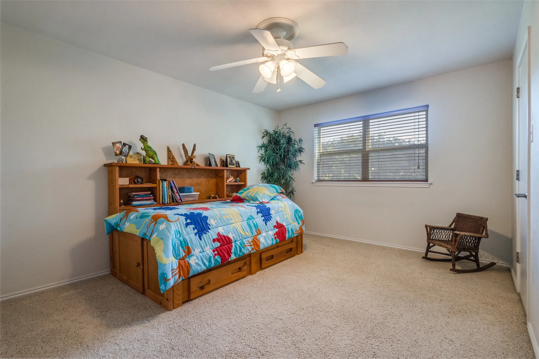 Second large bedroom with access to the shared bath.